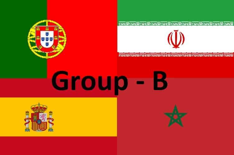 GroupB-Portugal-Iran-Spain-Morocco