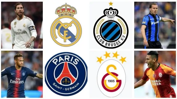 Champions League, Group A Prediction:  Real Madrid vs  Club Brugge,  Paris Saint-Germain vs  Galatasaray