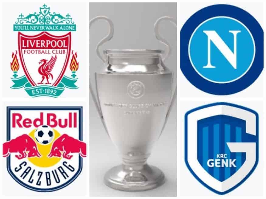 Champions League, Group E Prediction:  Liverpool vs  Red Bull,  Napoli vs  Genk European Leagues UEFA Champions League 