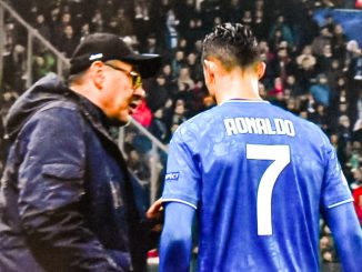 Juventus vs. Lokomotiv-Critiano Ronaldo was substituted by Paulo Dybala
