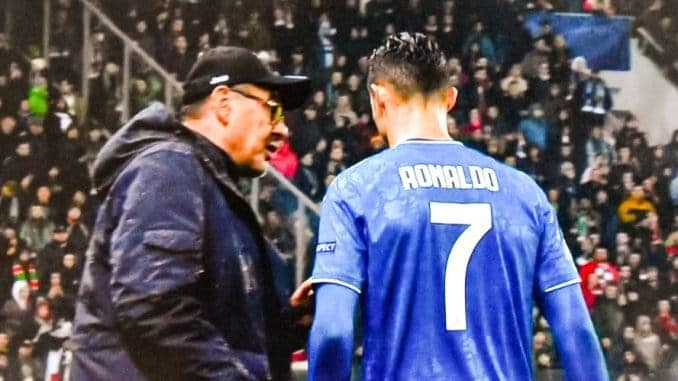 Juventus vs. Lokomotiv-Critiano Ronaldo was substituted by Paulo Dybala