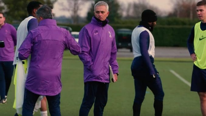 Jose Mourinho invited Callum, the ball-boy to Tottenham Hotspur dressing room