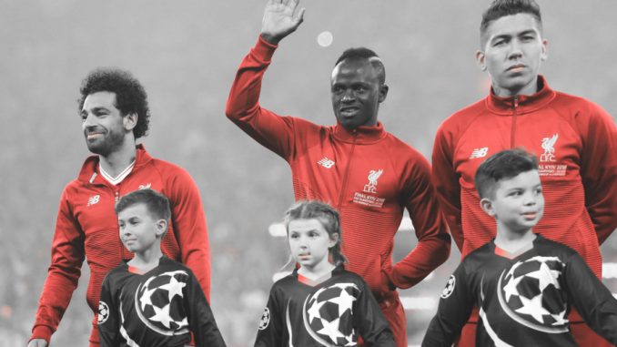 Mohamed Salah Sadio Mane Roberto Firmino Liverpool