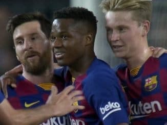 Barcelona 2-1 Levante - Fati, youngest player to score LaLiga double