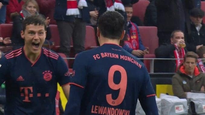 Bayern 3-1 Mainz - Bayern move to top of the Bundesliga