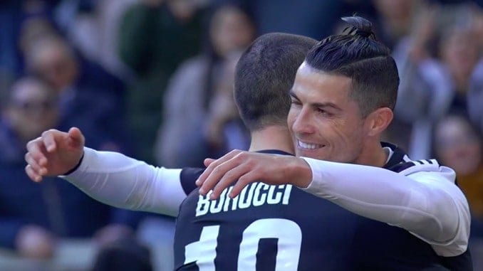 Juventus 3-0 Fiorentina - Ronaldo scored in nine straight games