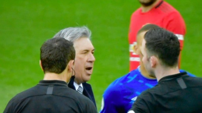 Carlo Ancelotti, Everton manager charged with misconduct by the FA