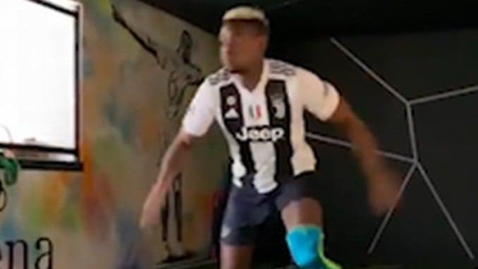 Pogba in Juventus jersey to support Coronavirus affected Matiudi
