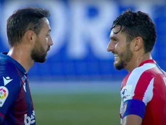 Atletico 1-0 Levante Atletico at third spot after third straight win