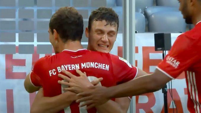 Bayern 2-1 Mgladbach Goretzka's late winner almost sealed title