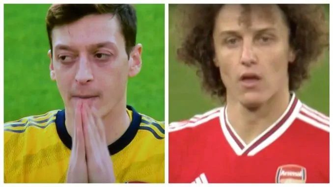 David Luiz and Mesut Ozil face uncertain future at Arsenal