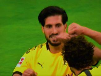 Dortmund 1-0 Hertha - Emre Can scored the match winner