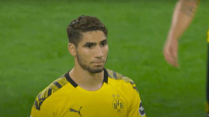 Dortmund give up Hakimi, expected to have medical for Inter soon