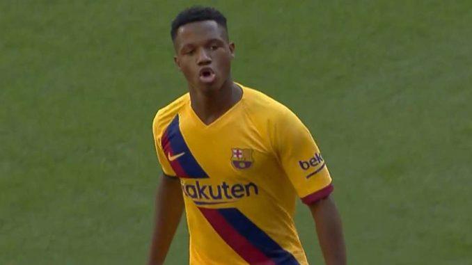 Manchester United to target Barcelona winger Ansu Fati for €100m