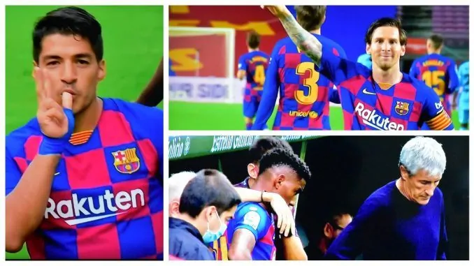 Setien could soon be axed after fall-out with Barcelona players
