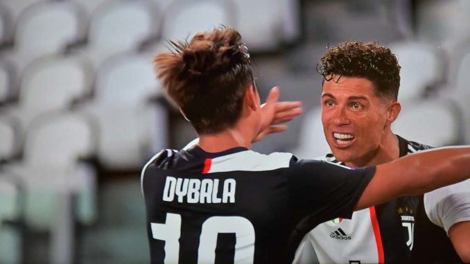 Juventus 2-1 Lazio Ronaldo sets two goal scoring records