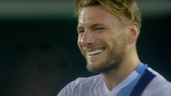 Lazio 5-1 Verona Immobile scored a hat-trick