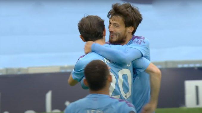 Man City 2-1 Bournemouth Silva, Jesus scored for City