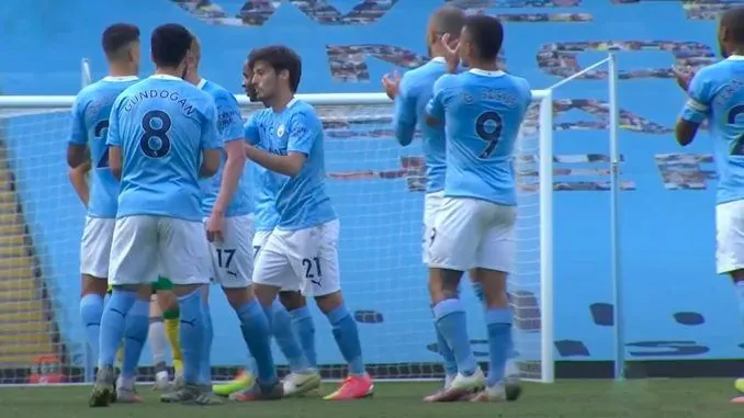 Man City 5-0 Norwich De Bruyne, Ederson to reveive Premier League award