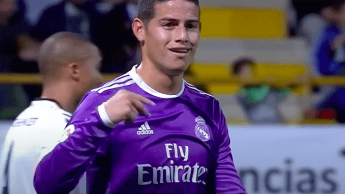 Real Madrid's James Rodriguez could move to Atletico