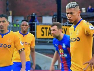 Everton continue winning run with a narrow 2-1 victory against Crystal Palace