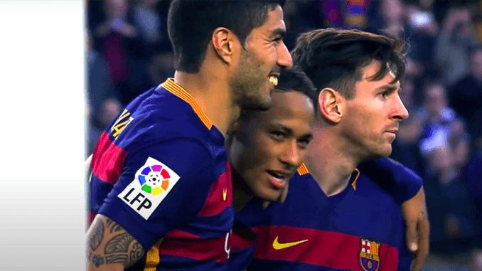 Lionel Messi-Luis Suarez-Neymar-Barcelona