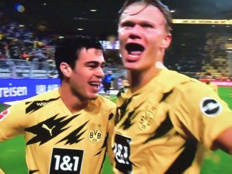 Gio Reyna-Erling Haaland-Borussia Dortmund