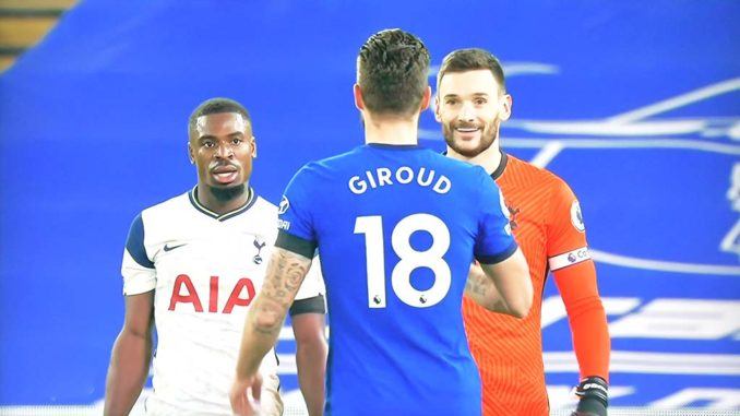 Hugo Lloris-Olivier Giroud-Tottenham Hotspur-Chelsea