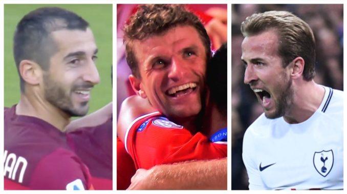 Kane-Muller-Mkhitaryan-Top Assists-European League