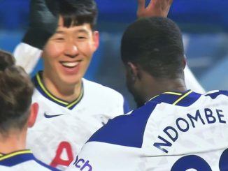Son Heung-min-Tanguy Ndombele-Tottenham Hotspur