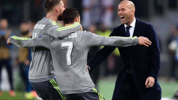 Cristiano Ronaldo-Sergio Ramos-Zinedine Zidane-Real Madrid-17-02-2016
