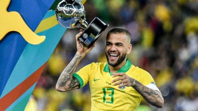 Daniel Alves best player of Copa America 2019-after Brazil vs Peru final