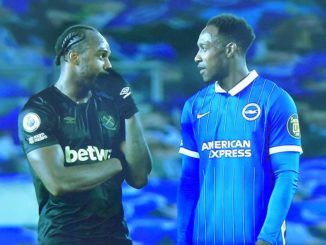 Danny Welback-Michail Antonio-West Ham-Brighton