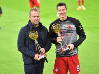 Hans Dieter Flick, Coach of the Year-Robert LEWANDOWSKI, Player of the Year-Bayern Munich