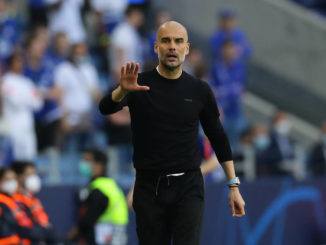 Josep Guardiola manager of Manchester City