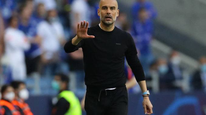 Josep Guardiola manager of Manchester City