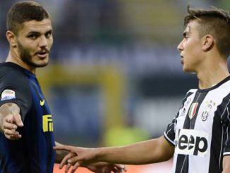Mauro Icardi of Inter Milan-Paulo Dybala of Juventus-Serie A