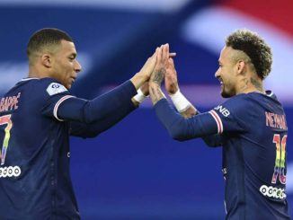 Neymar-Kylian Mbappe-Paris Saint-Germain