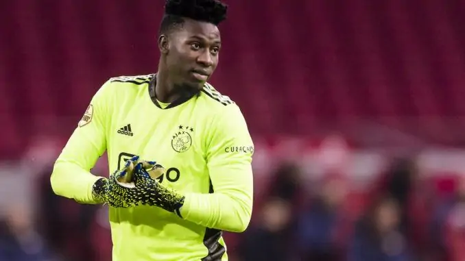 Ajax keeper Andre Onana-28.01.2021