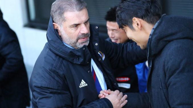 Ange Postecoglou of Yokohama F Marinos against Kawasaki Frontale-J1 League