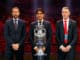 England's Gareth Southgate, Croatia's Zlatko Dalic and Czech Republic's Jaroslav Silhavy