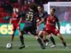 Mark Natta of Western Sydney Wanderers-Stefan Mauk of Adelaide United-A-League