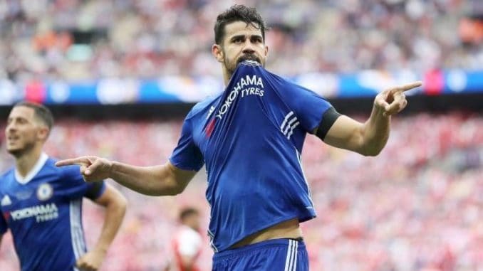 Diego Costa of Chelsea