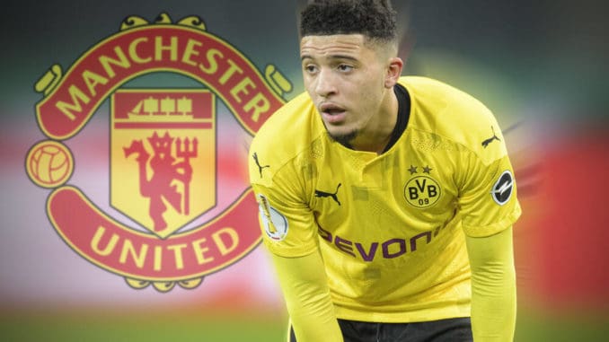 Jadon Sancho announcements from Manchester United