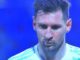 Lionel Messi of Argentina against Ecuador
