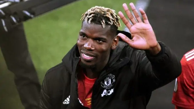 Paul Pogba of Manchester United in UEFA Europa League final