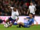 Raheem Sterling of England and Lorenzo Pellegrini of Italy