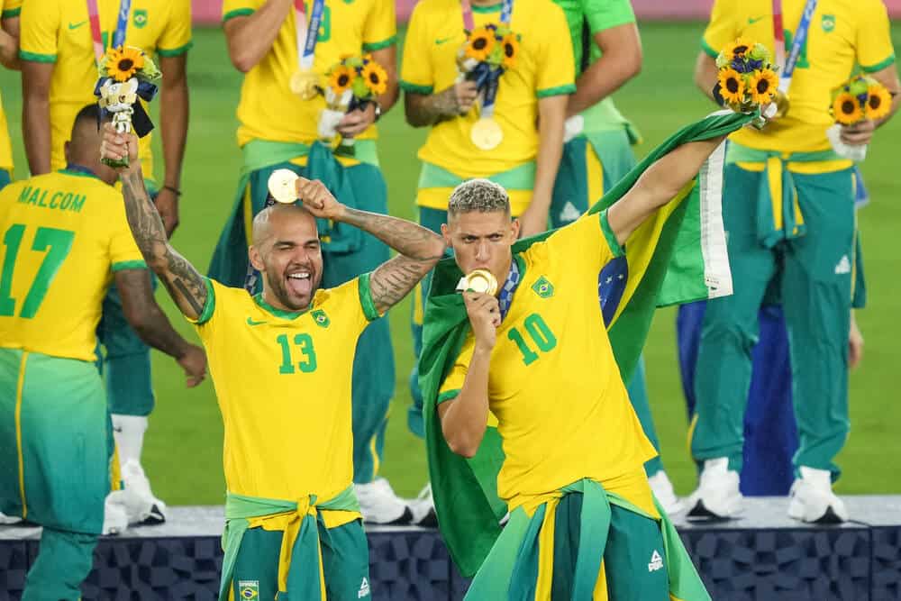 Tokyo Olympics mens' football Brazil grab the gold medal after