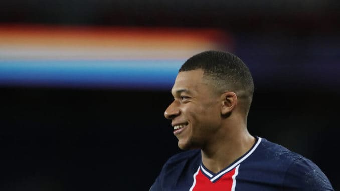 Kylian Mbappe of Paris Saint-Germain