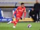 Leon Bailey of Bayer 04 Leverkusen